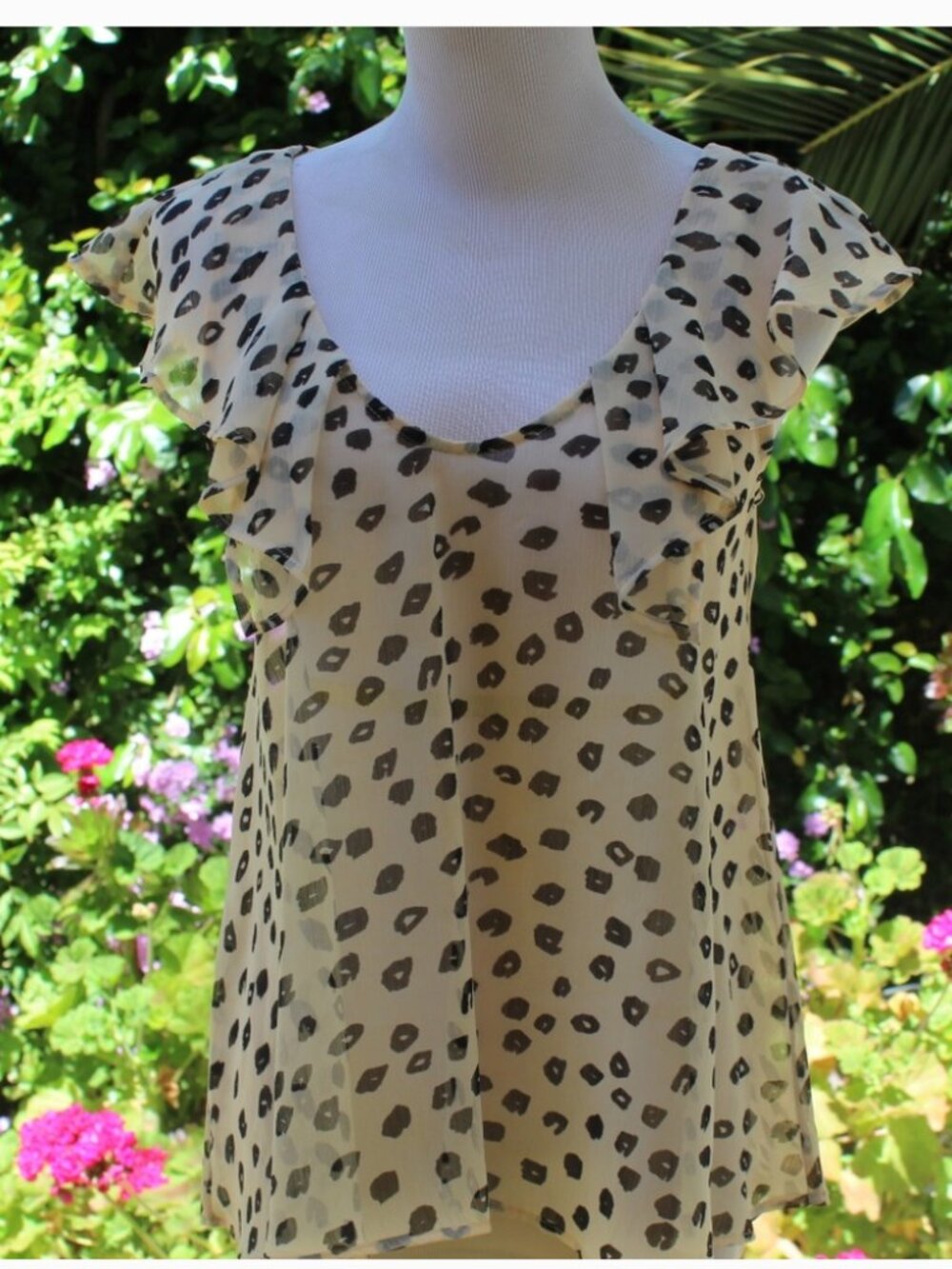 BCBG Generation Translucent Top - Picture 4 of 10